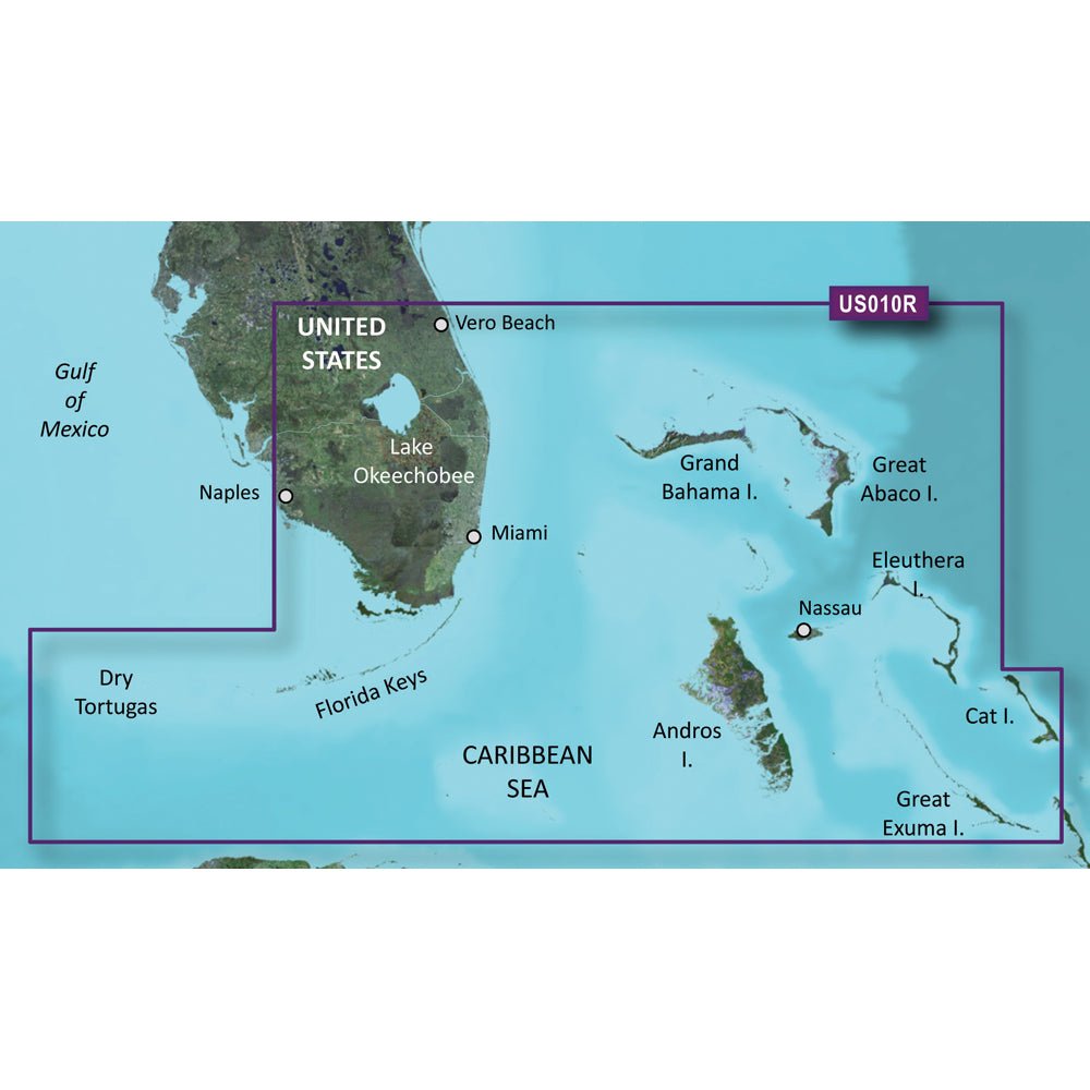 Garmin BlueChart g3 Vision HD - VUS010R - Southeast Florida - microSD/SD [010 - C0711 - 00]