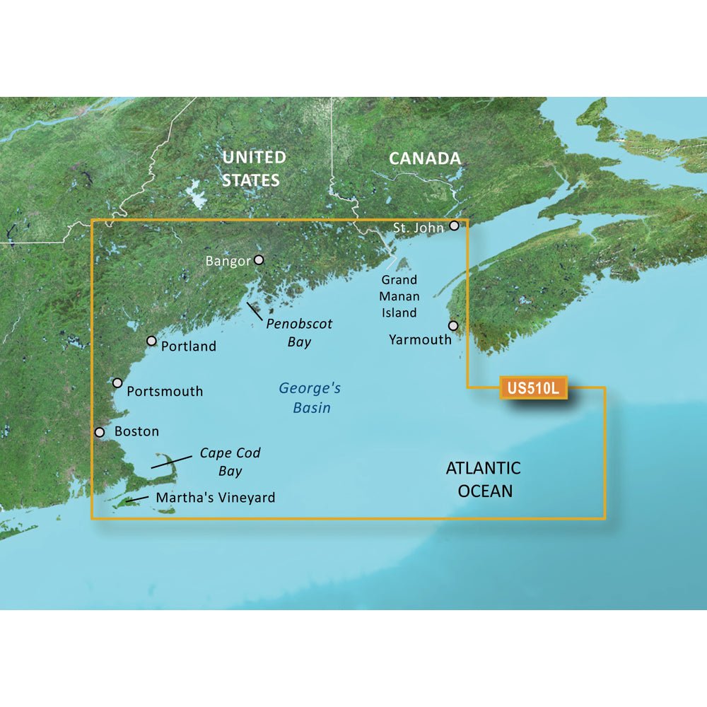 Garmin BlueChart g3 Vision HD - VUS510L - St. John - Cape Cod - microSD/SD [010 - C0739 - 00]