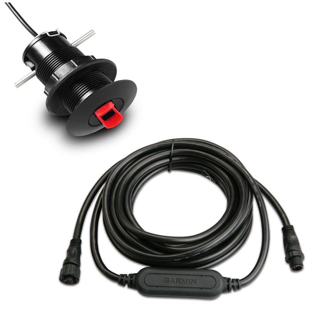 Garmin GST 43 Thru - Hull Speed/Temperature Transducer w/GST 10 Bundle [010 - 04284 - 00]