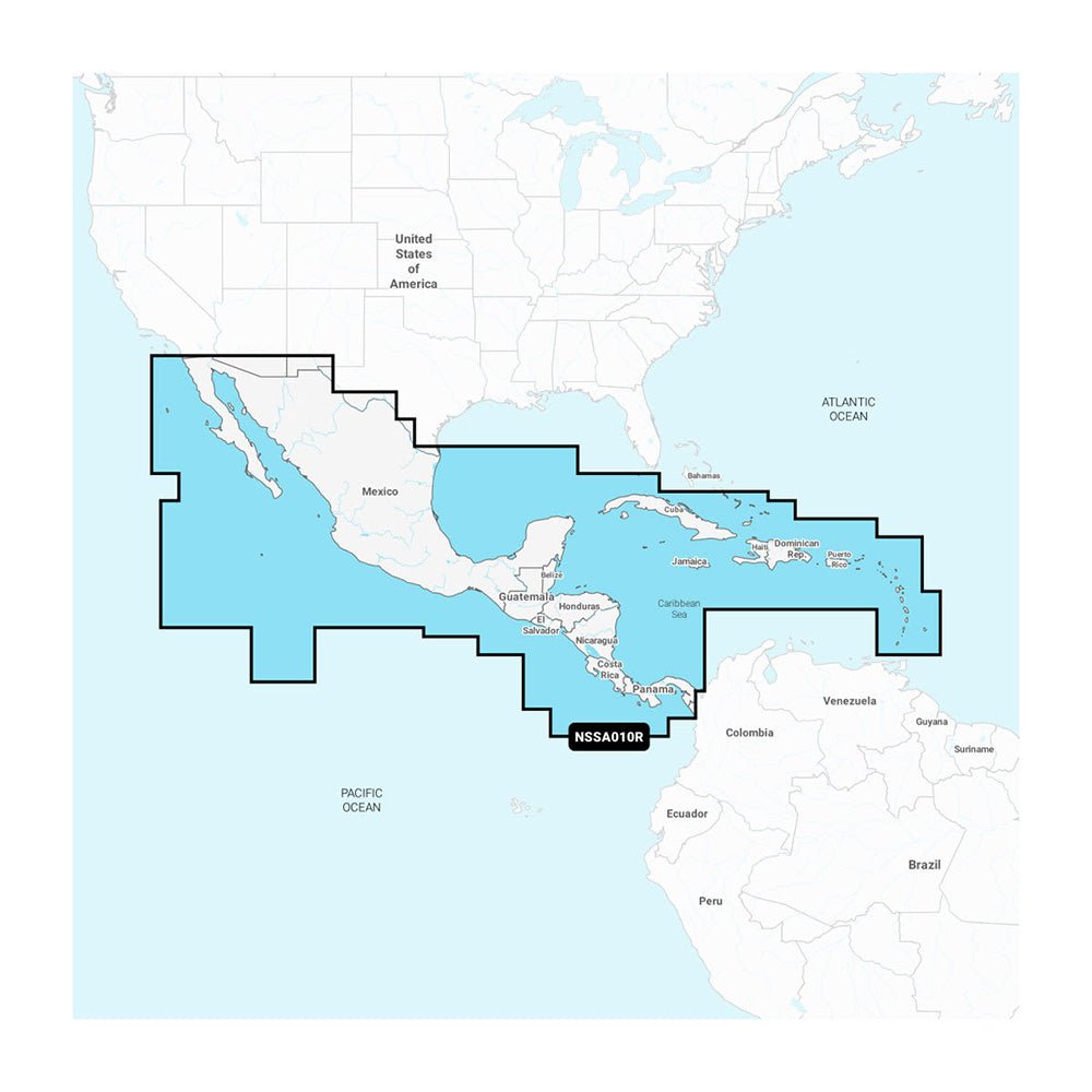 Garmin Navionics+ NSSA010R Central America Caribbean [010 - C1451 - 20]