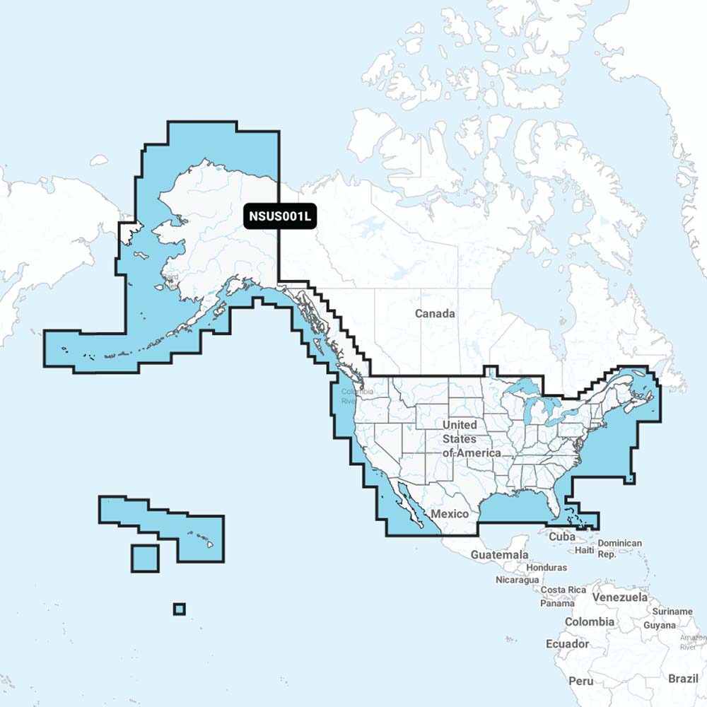 Garmin Navionics+ NSUS001L US Coastal Canada [010 - C1287 - 20]