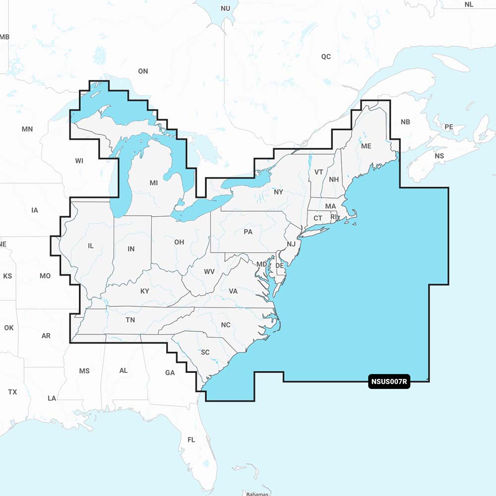 Garmin Navionics+ NSUS007R U.S. East [010 - C1291 - 20]