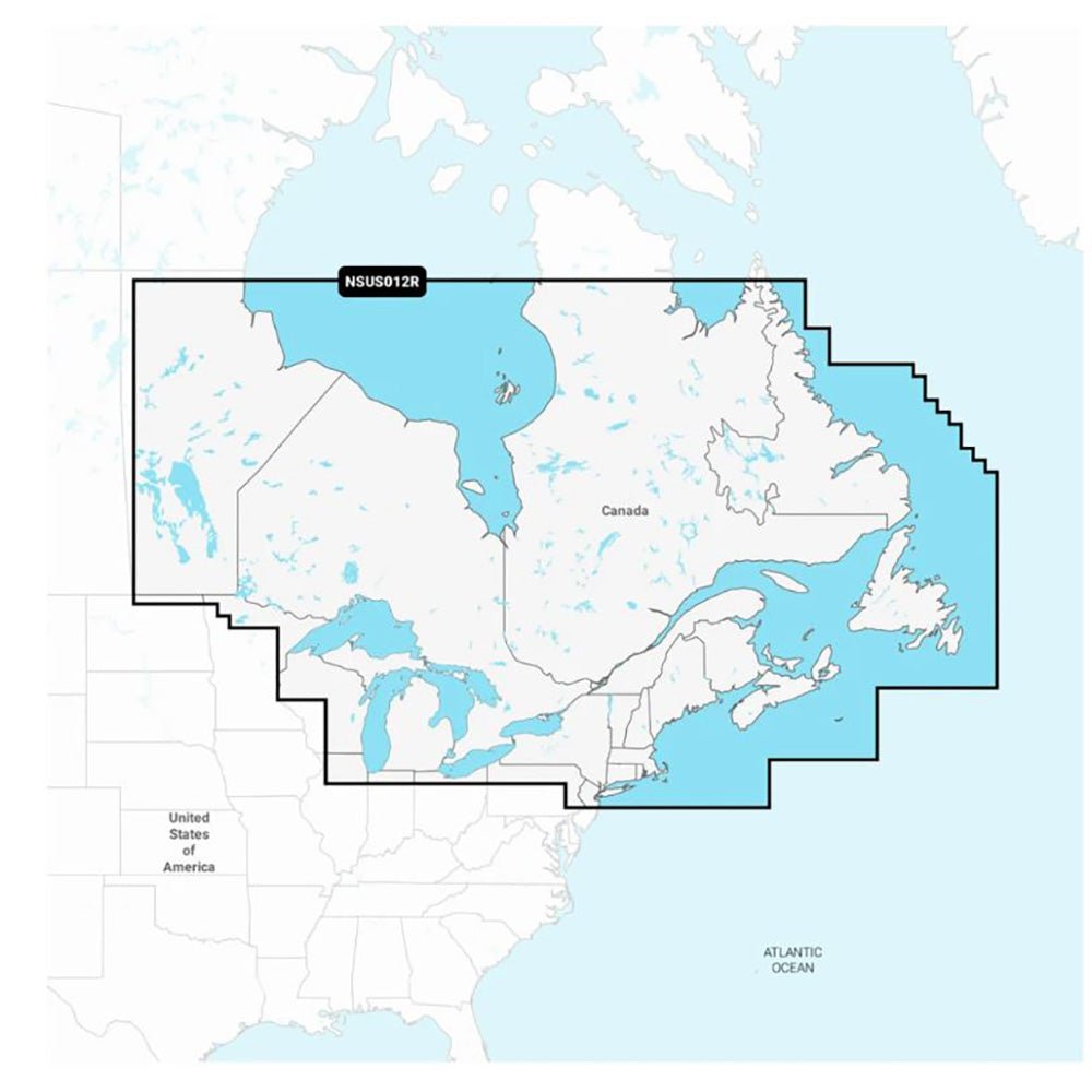 Garmin Navionics+ NSUS012R Canada, East Great Lakes [010 - C1484 - 20]