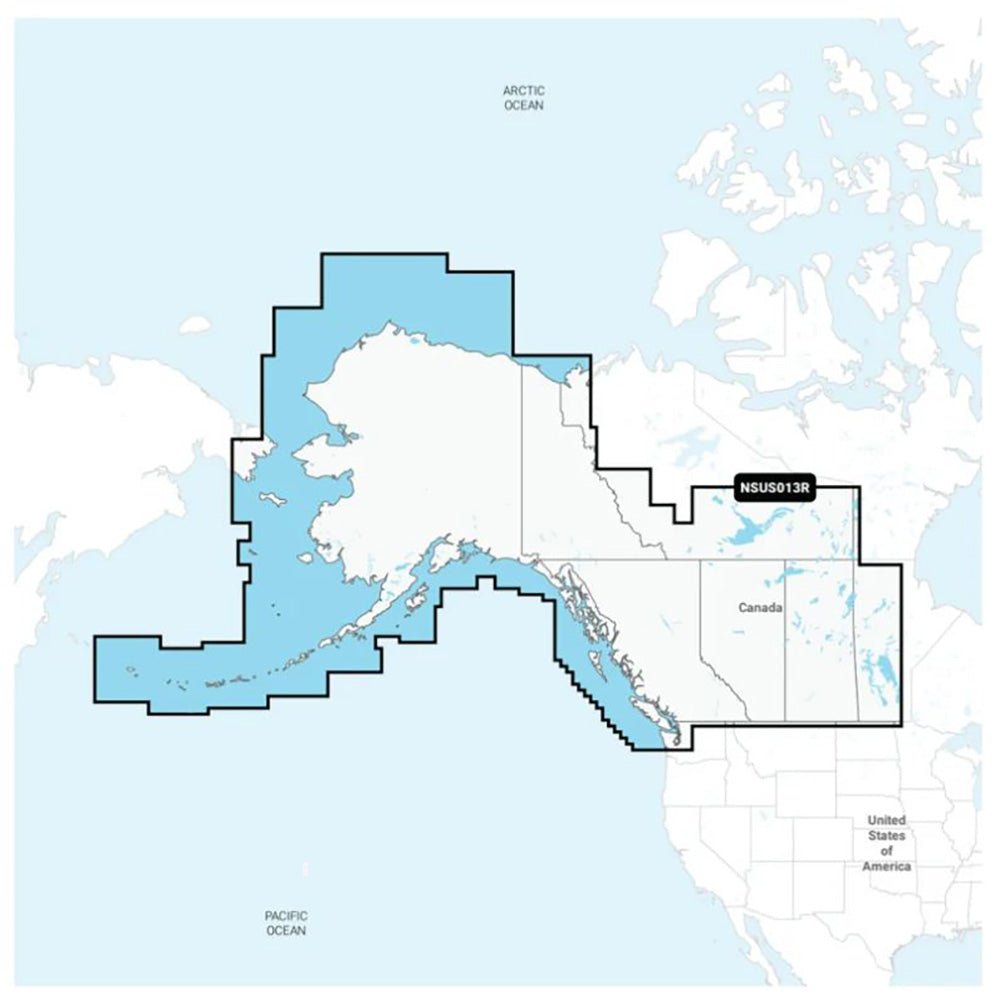 Garmin Navionics+ NSUS013R Canada, West Alaska [010 - C1485 - 20]