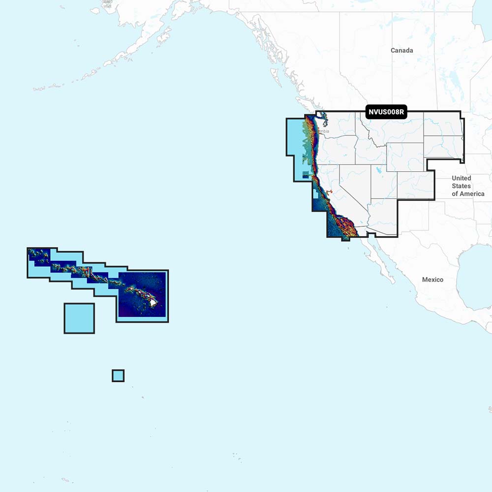 Garmin Navionics Vision+ NVUS008R U.S. West [010 - C1292 - 00]