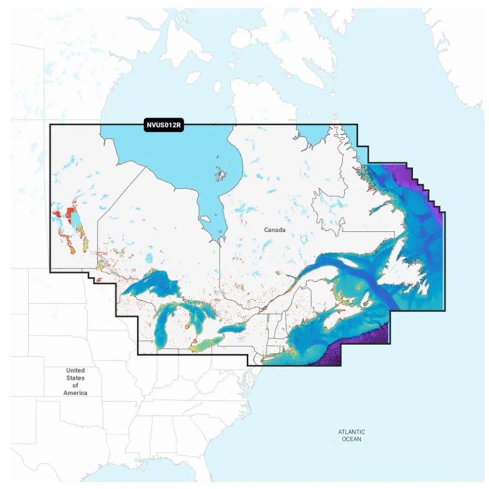 Garmin Navionics Vision+ NVUS012R Canada, East Great Lakes [010 - C1484 - 00]