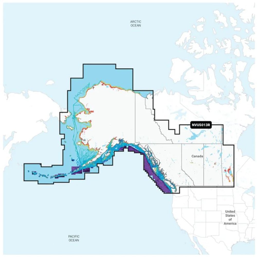 Garmin Navionics Vision+ NVUS013R Canada, West Alaska [010 - C1485 - 00]