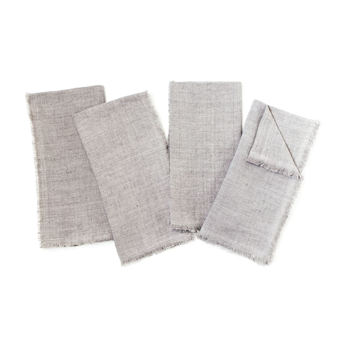 Stone Washed Linen Dinner Napkins