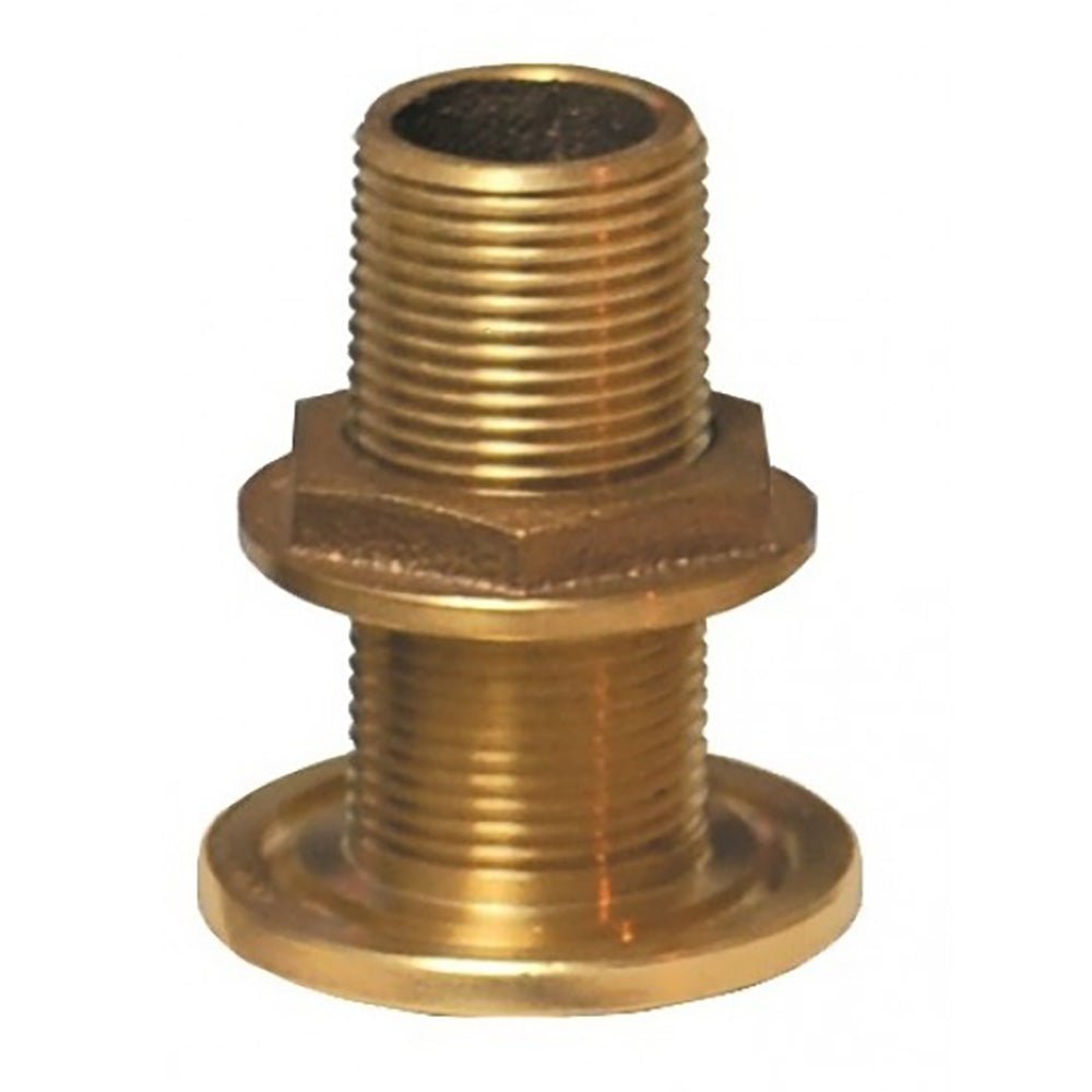 GROCO 2 - 1/2" Bronze Thru - Hull Fitting w/Nut [TH - 2500 - W]