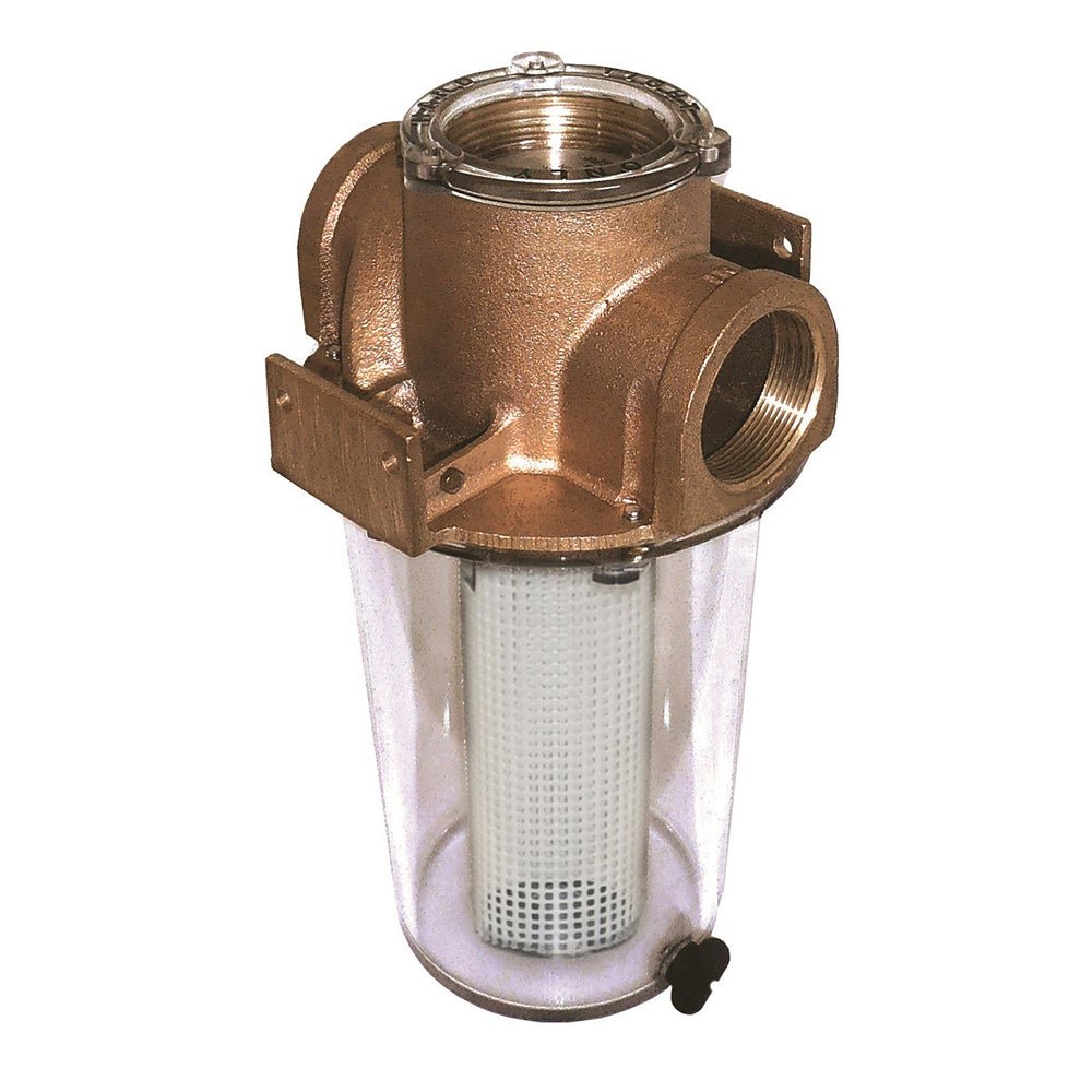 GROCO ARG - 1000 Series 1" Raw Water Strainer w/Non - Metallic Plastic Basket [ARG - 1000 - P]