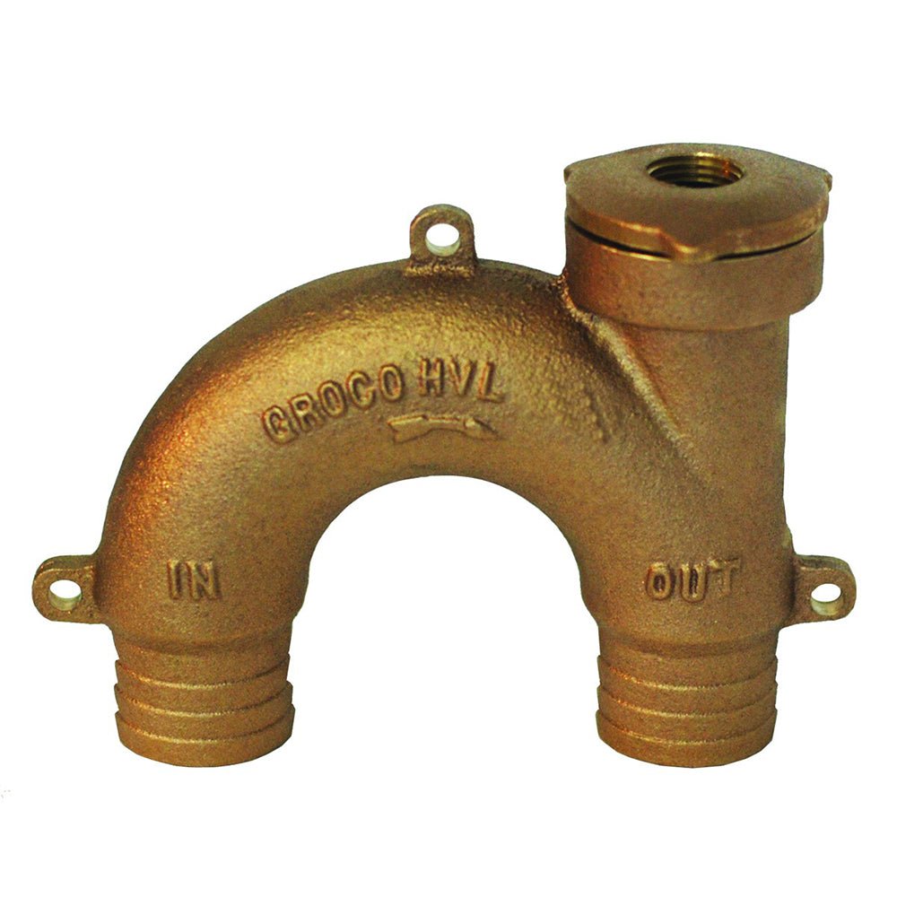 GROCO Bronze Vented Loop - 1 - 1/2" Hose [HVL - 1500]