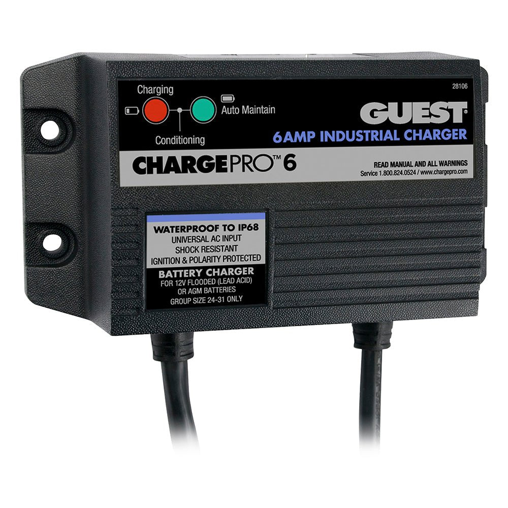 Guest 6A/12V 1 Bank 120V Input On - Board Battery Charger [28106]