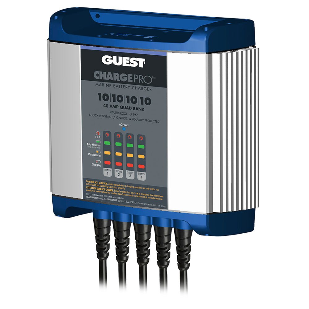 Guest On - Board Battery Charger 40A / 12V - 4 Bank - 120V Input [2740A]