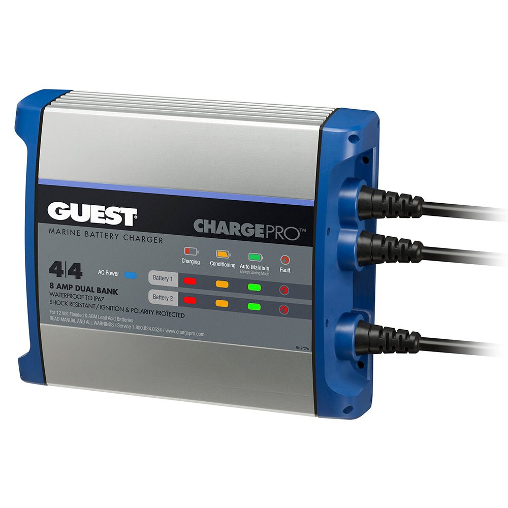 Guest On - Board Battery Charger 8A / 12V - 2 Bank - 120V Input [2707A]