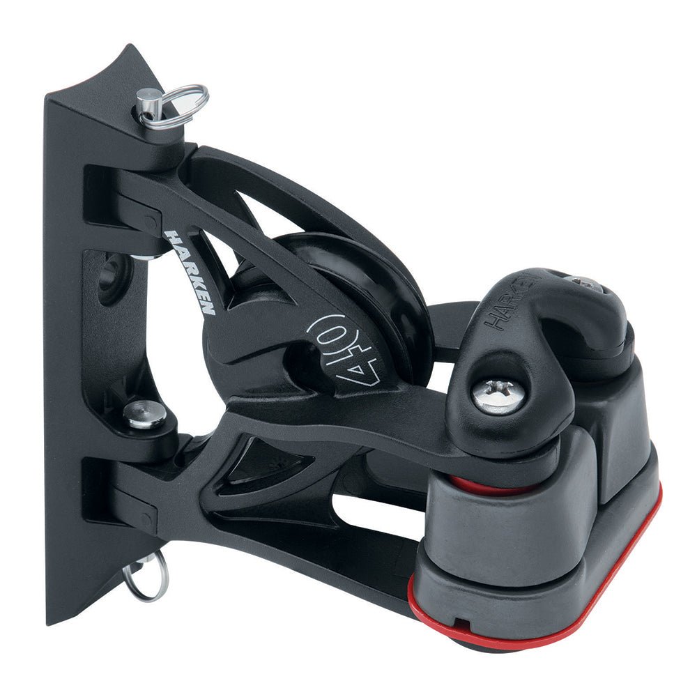 Harken 40mm Carbo Air Pivoting Lead Block w/Aluminum Cam - Matic Cleat [2156]