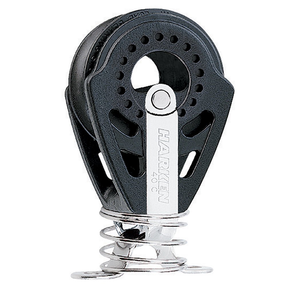 Harken 40mm Carbo Block w/Spring Eyestrap [2652]