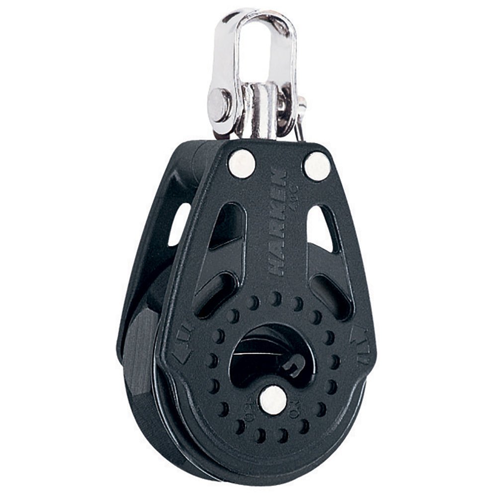 Harken 40mm Carbo Single Ratchet Block w/Swivel [2608]