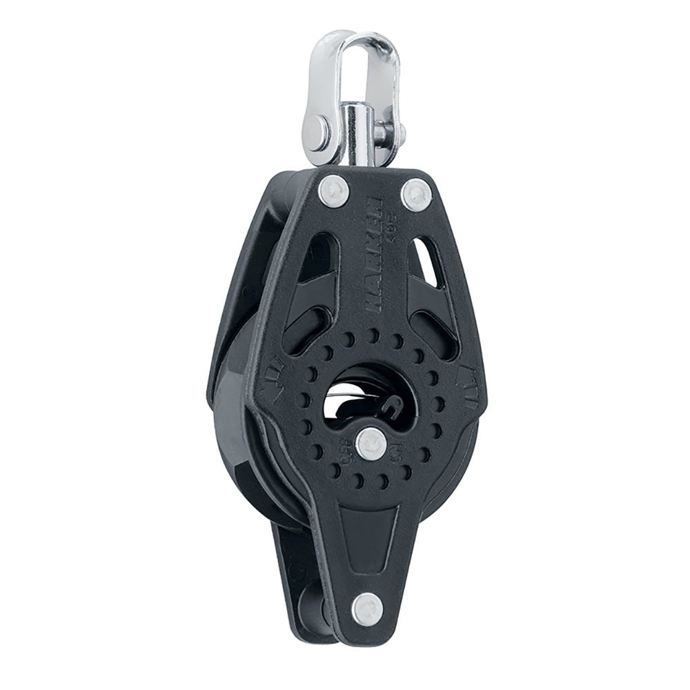 Harken 40mm Carbo Single Ratchet Block w/Swivel Becket [2609]