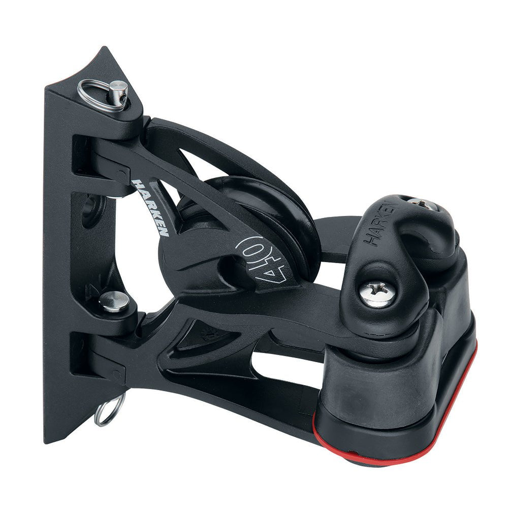 Harken 40mm Pivoting Lead Block - Carbo - Cam Cleat [2157]