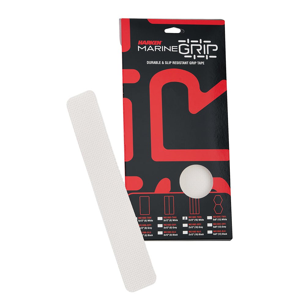 Harken Marine Grip Tape - 2 x 12&quot; - Translucent White - 10 Pieces [MG1002 - TWH]