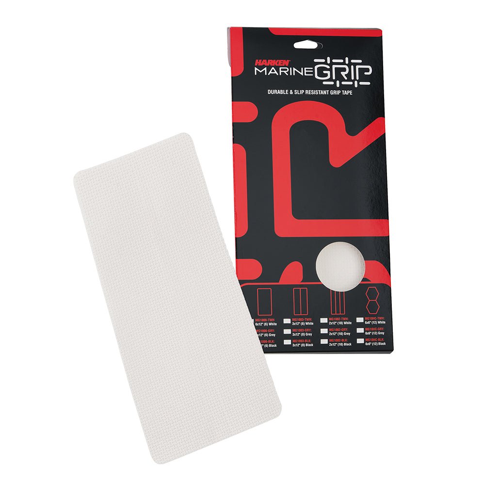 Harken Marine Grip Tape - 6 x 12&quot; - Translucent White - 6 Pieces [MG1006 - TWH]