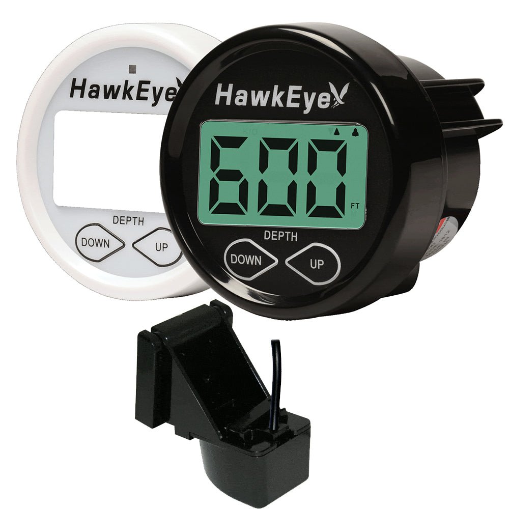 Hawkeye DepthTrax In - Dash Digital Depth Temp Gauge - Transom Mount [DT2BX - TM]