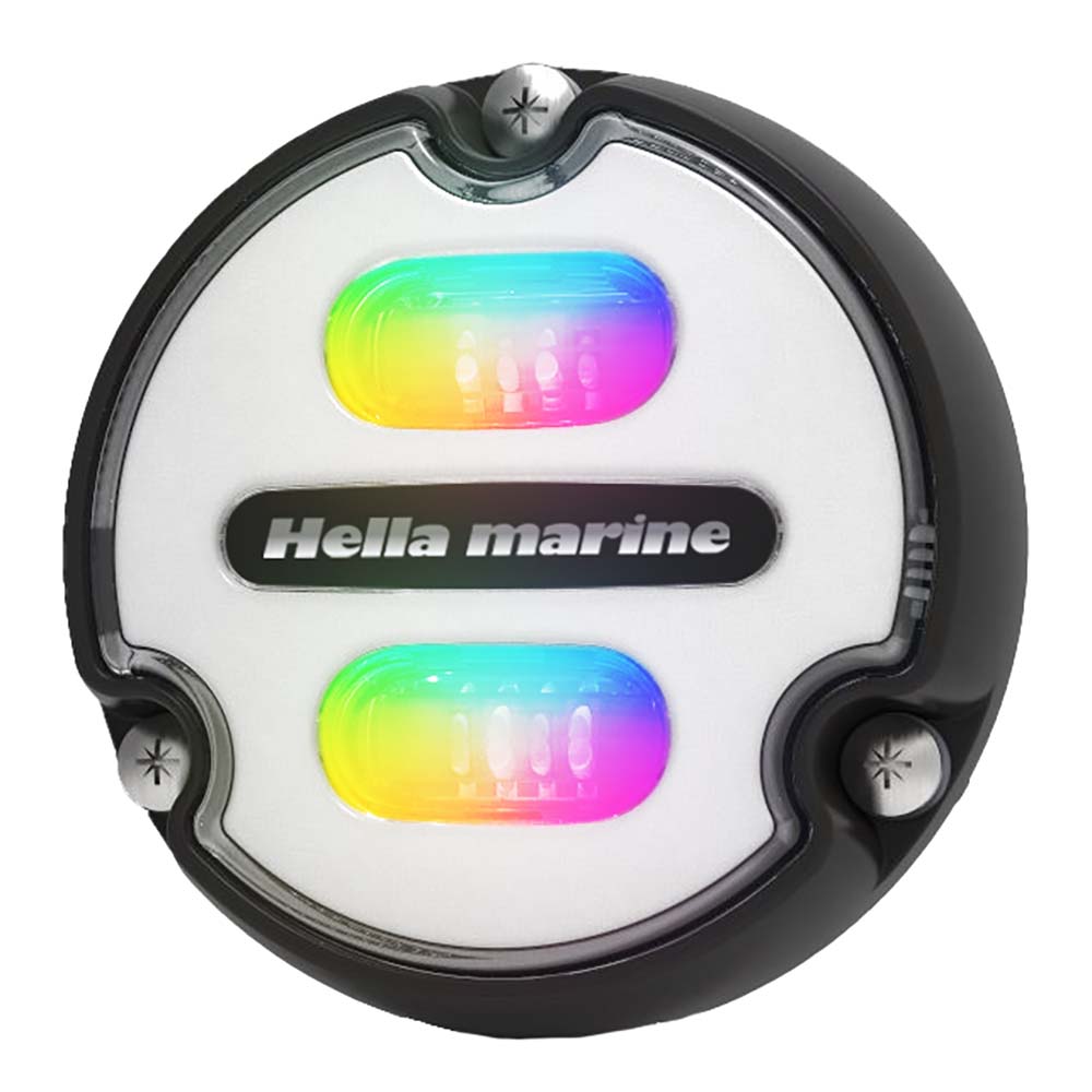 Hella Marine Apelo A1 RGB Underwater Light - 1800 Lumens - Black Housing - White Lens [016146 - 011]