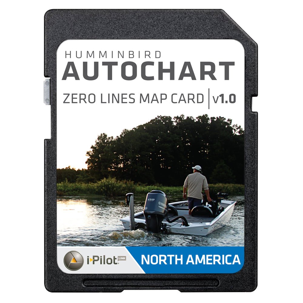 Humminbird AutoChart Zero Lines Map Card [600033 - 1]