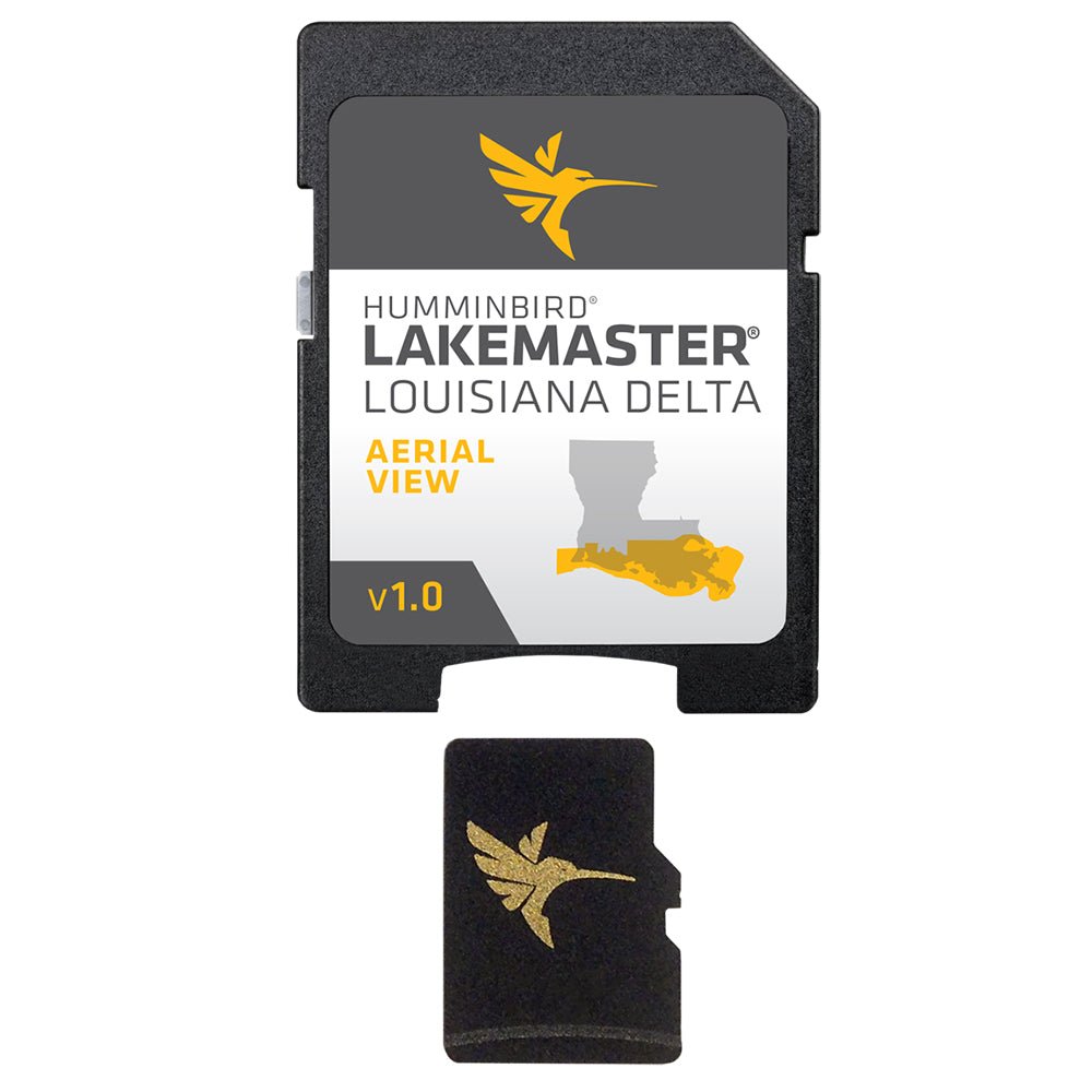 Humminbird LakeMaster Aerial Satellite View - Louisiana Delta [600050 - 1]