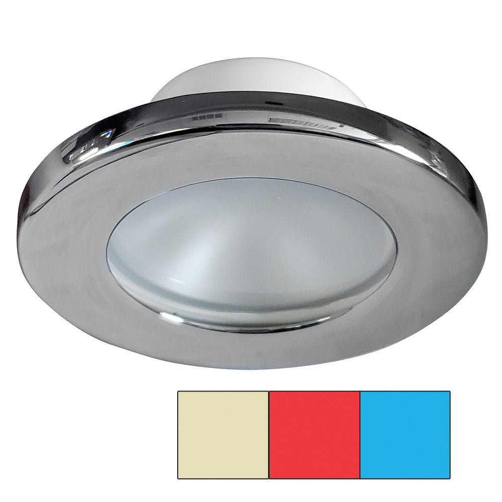 i2Systems Apeiron A3120 Screw Mount Light - Red, Warm White Blue - Chrome Finish [A3120Z - 11HCE]