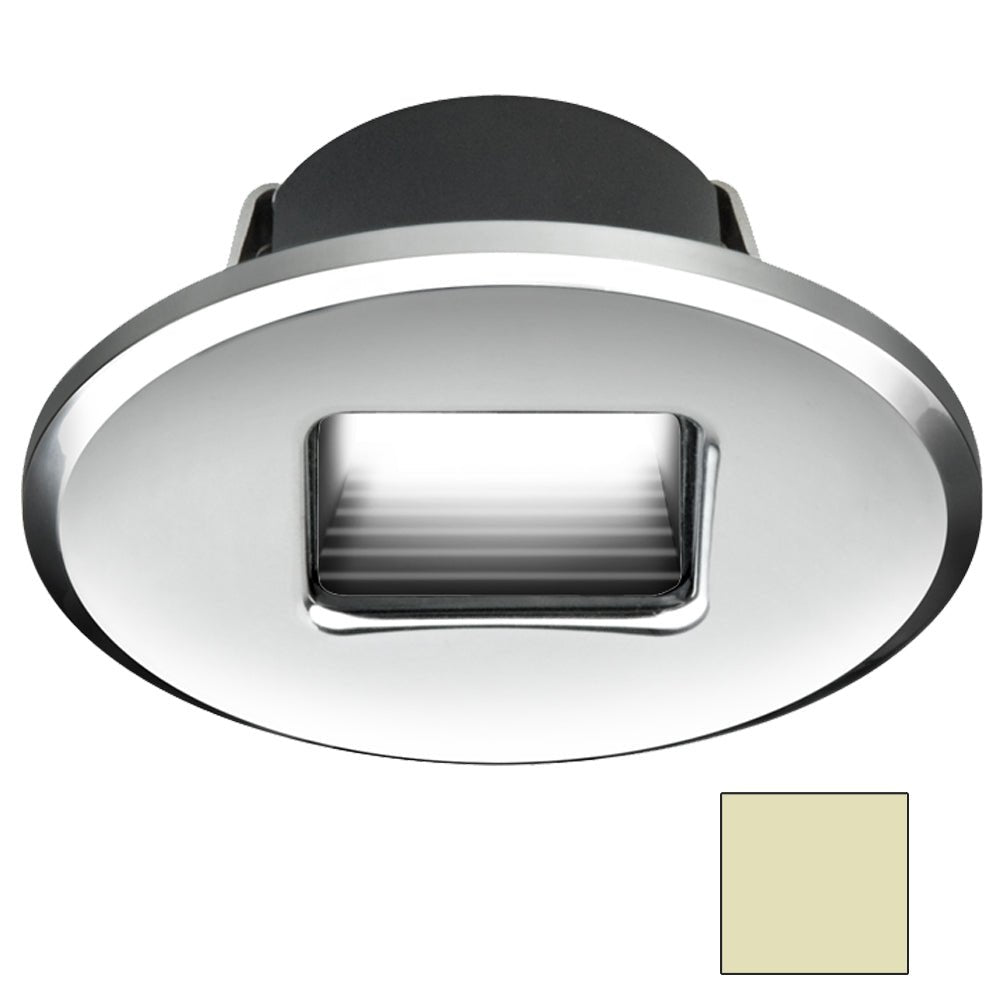 I2Systems Ember E1150Z Snap - In - Polished Chrome - Oval - Warm White Light [E1150Z - 13CAB]