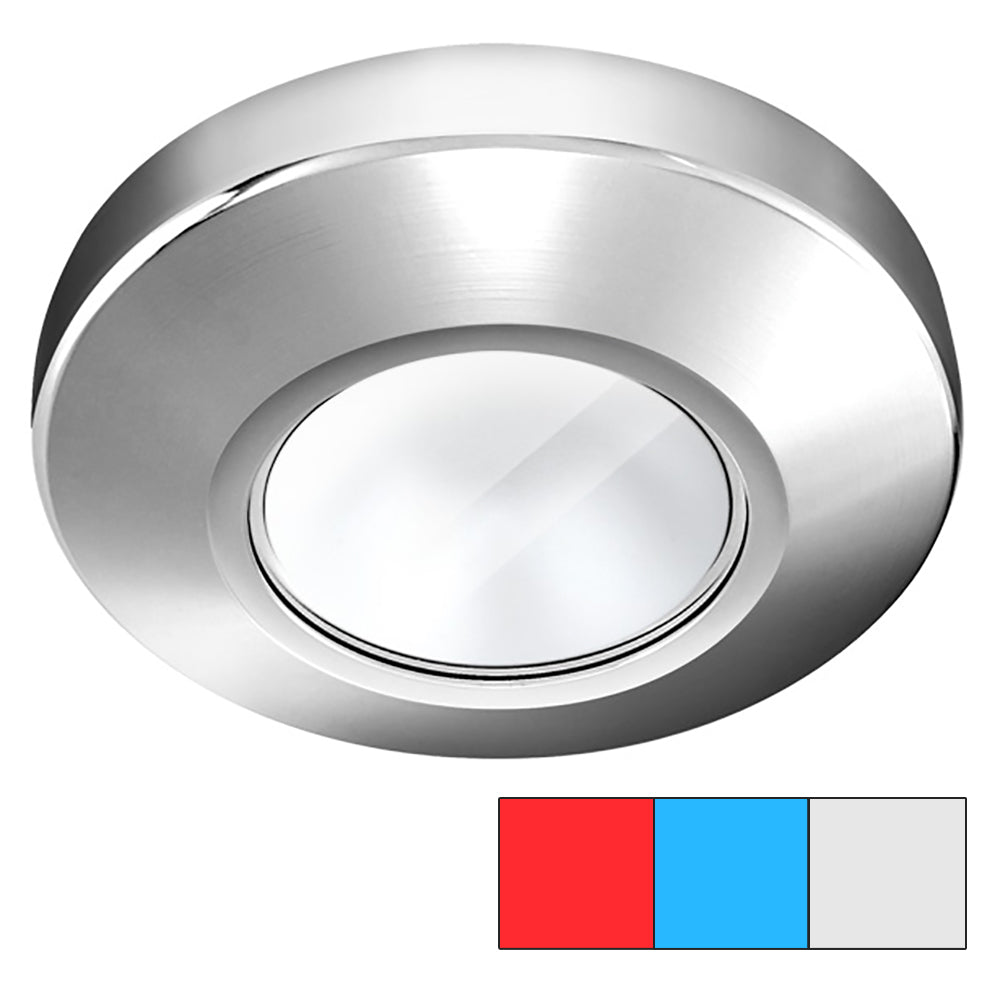 i2Systems Profile P1120 Tri - Light Surface Light - Red, Cool White Blue - Chrome Finish [P1120Z - 11HAE]