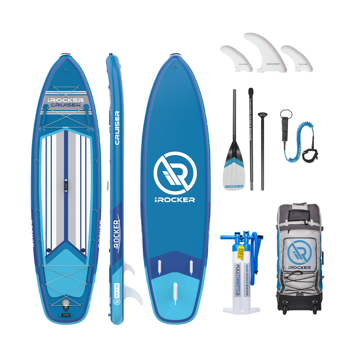 iROCKER CRUISER 10'6" Inflatable Paddle Board