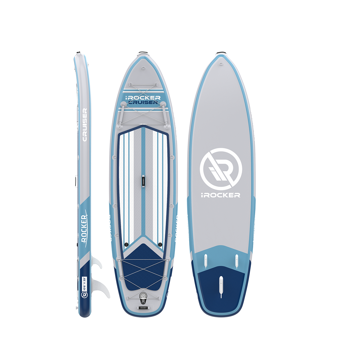 iROCKER CRUISER 10'6" Inflatable Paddle Board