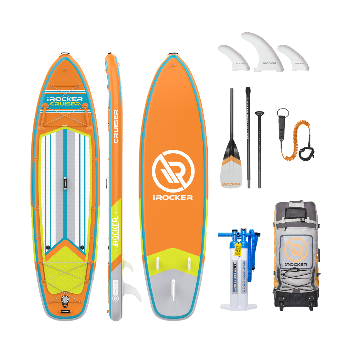 iROCKER CRUISER 10'6" Inflatable Paddle Board