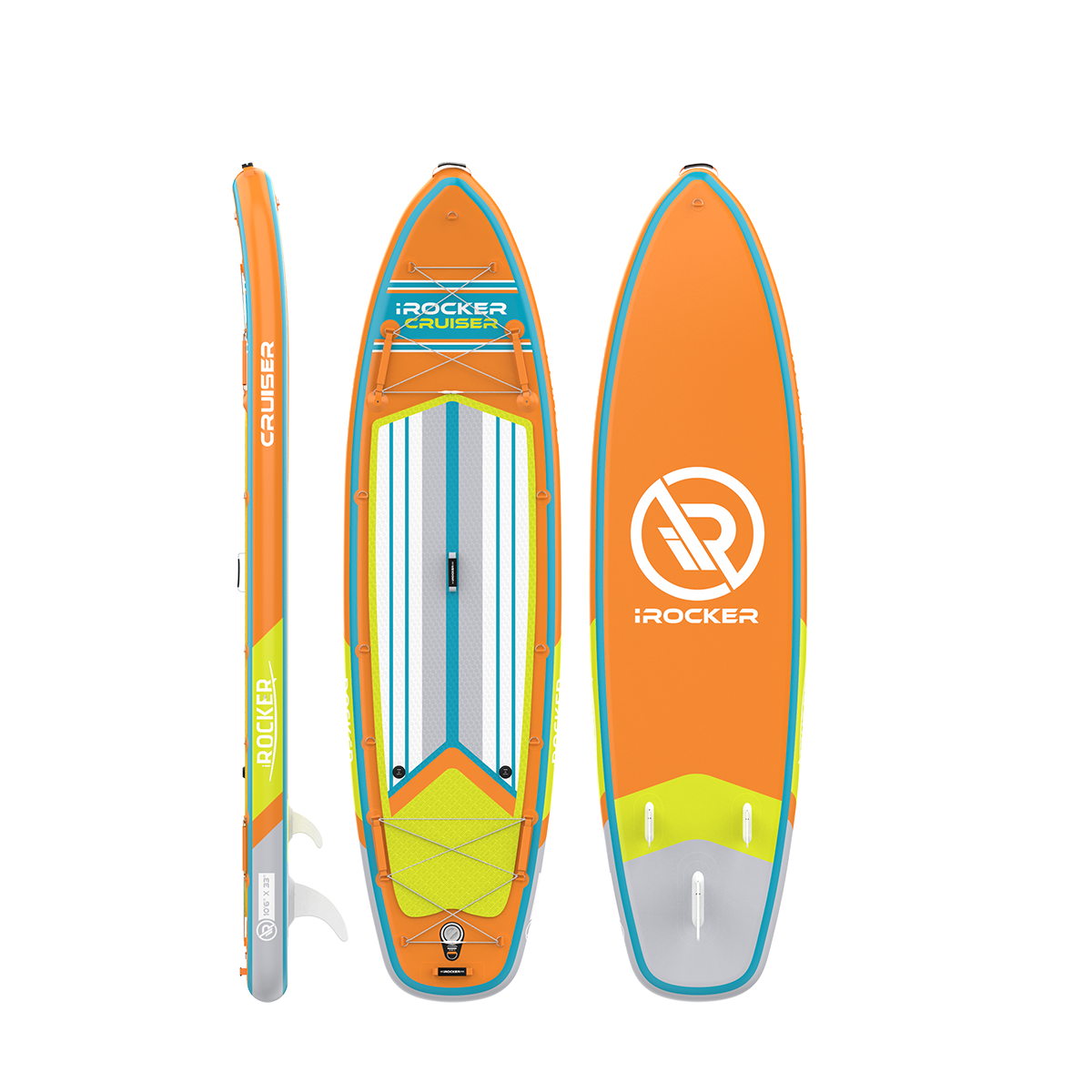 iROCKER CRUISER 10'6" Inflatable Paddle Board