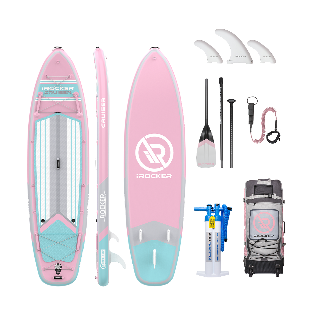 iROCKER CRUISER 10'6" Inflatable Paddle Board