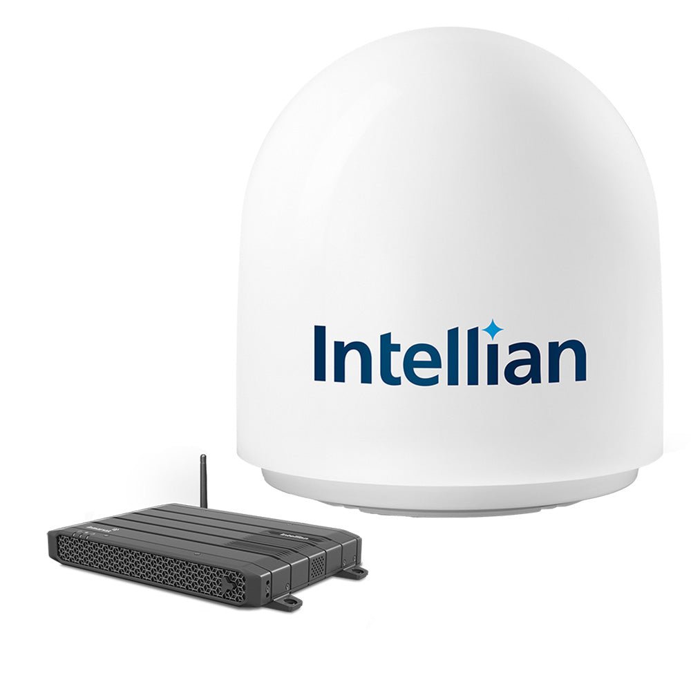 Intellian FB500 Inmarsat Fleet Broadband Maritime Terminal w/Stand - Alone BDU [F4 - A500 - S]