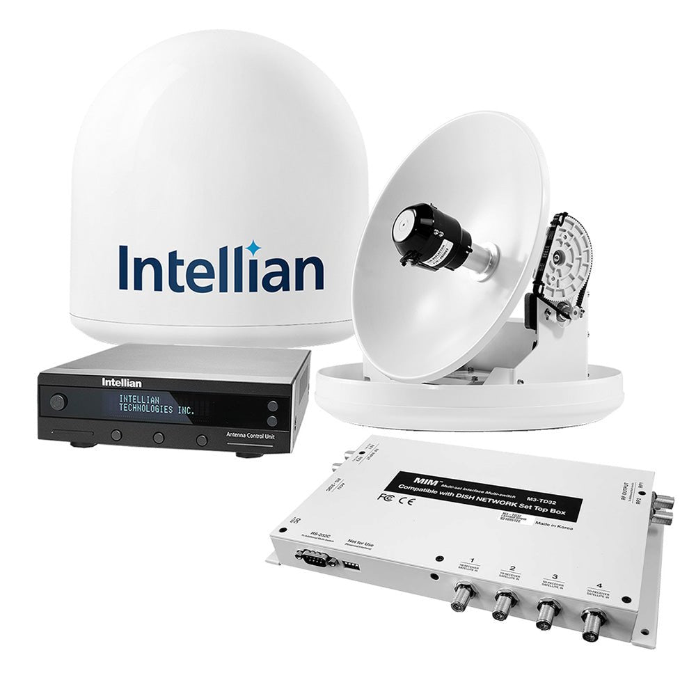 Intellian i2 US System w/DISH/Bell MIM - 2 (w/3M RG6 Cable) 15M RG6 Cable [B4 - 209DN2]