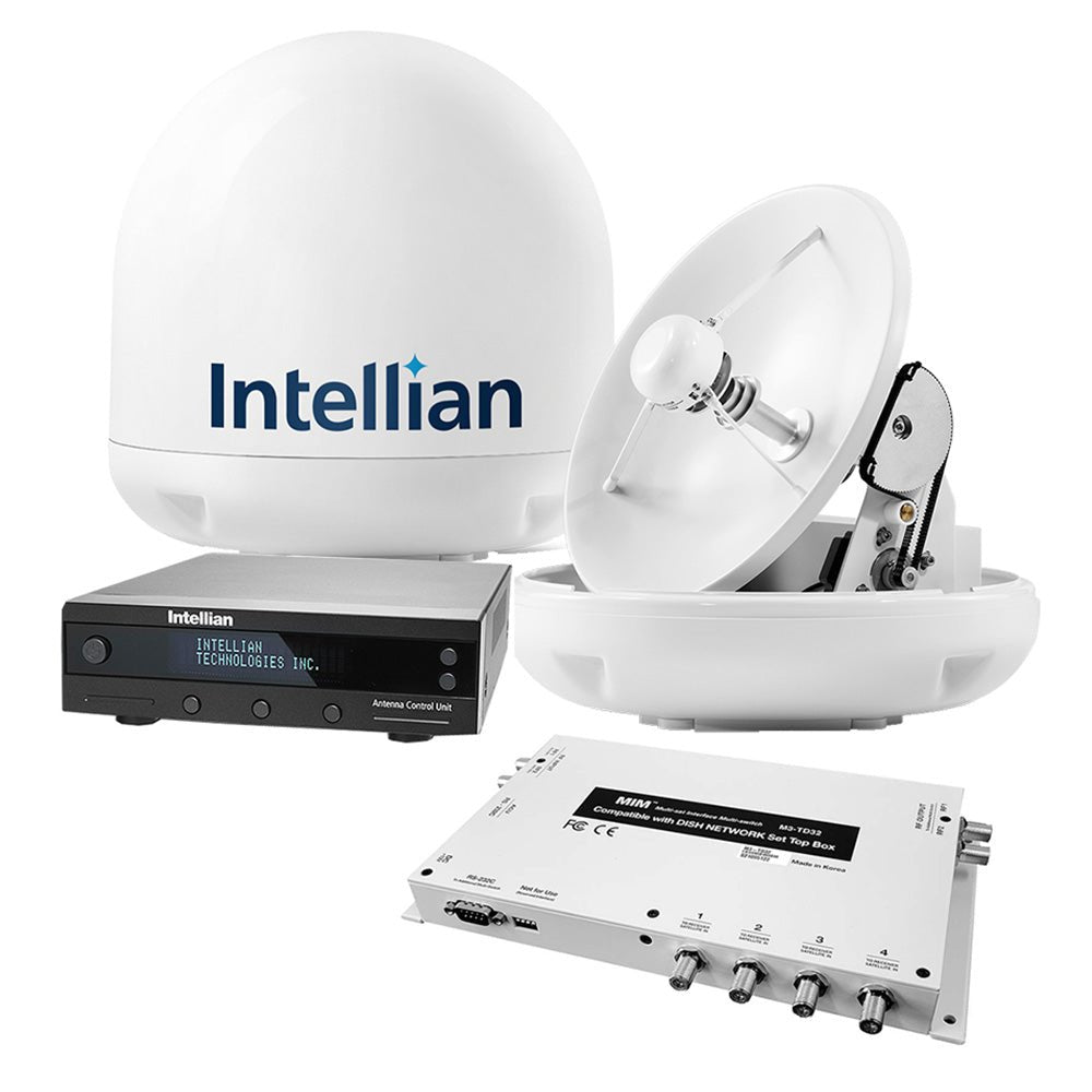 Intellian i3 US System w/DISH/Bell MIM - 2 (w/3M RG6 Cable) 15M RG6 Cable [B4 - 309DN2]