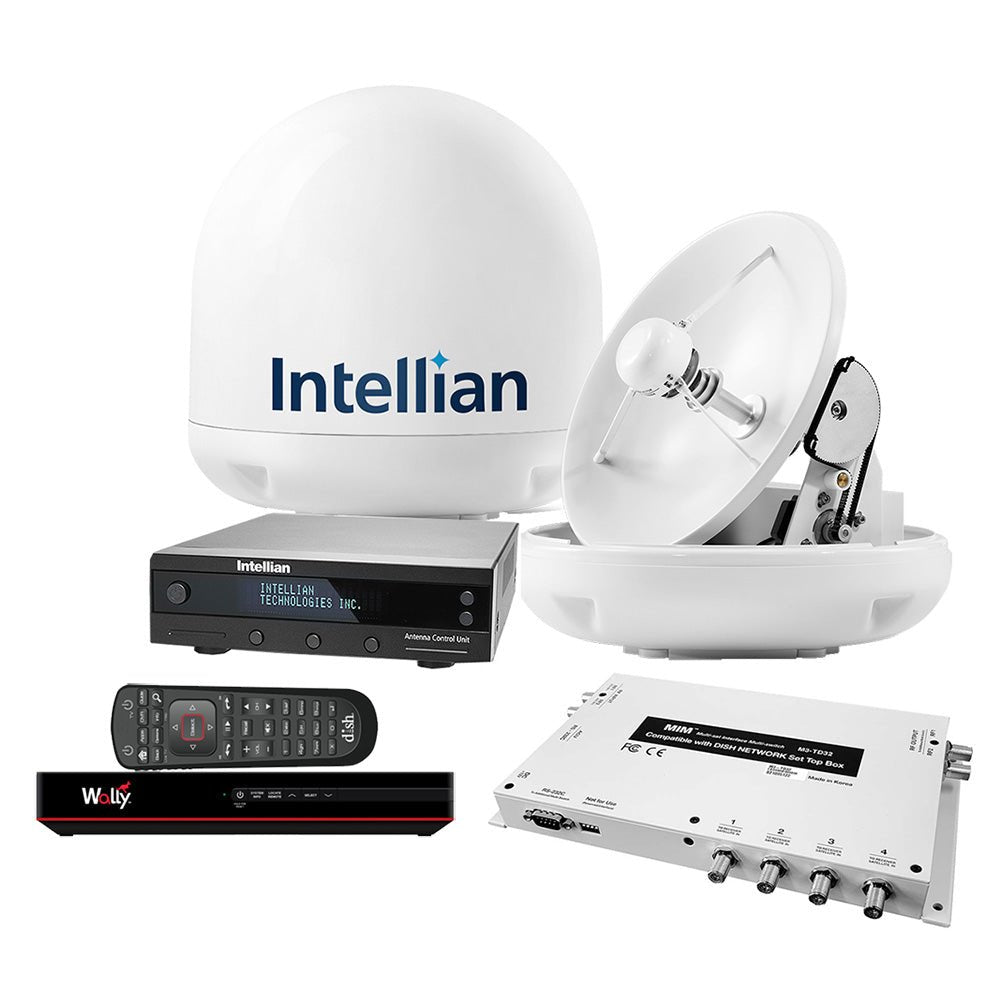 Intellian i3 US System w/DISH/Bell MIM - 2 (w/3M RG6 Cable) 15M RG6 Cable DISH HD Wally Receiver [B4 - 309DNSB2]