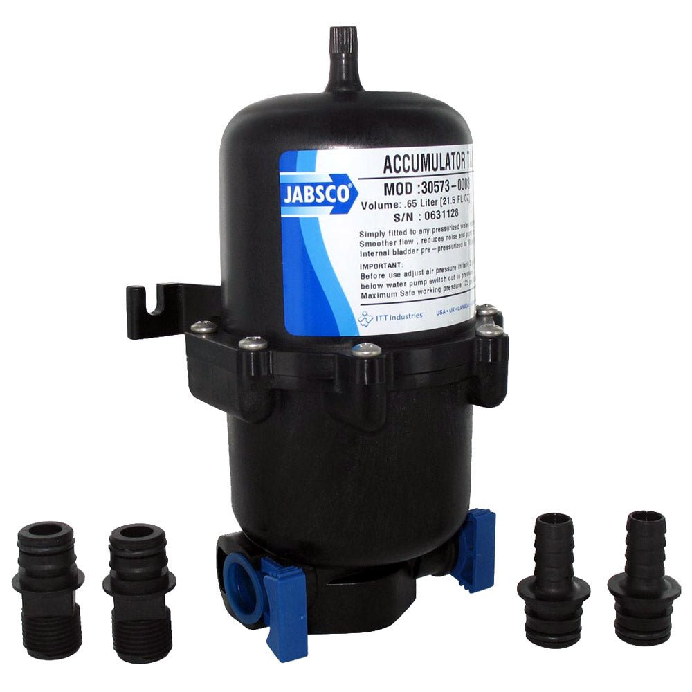 Jabsco .65L Mini Accumulator Tank w/Internal Bladder [30573 - 0003]