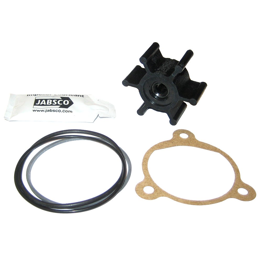 Jabsco Neoprene Impeller Kit w/Cover, Gasket or O - Ring - 6 - Blade - 5/16 Shaft Diameter [6303 - 0001 - P]