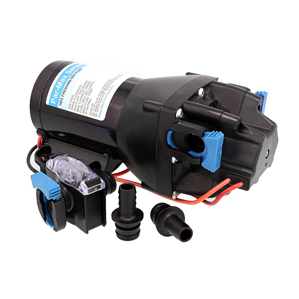 Jabsco Par - Max HD3 Heavy Duty Water Pressure Pump - 12V - 3 GPM - 40 PSI [Q301J - 115S - 3A]