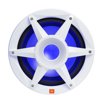 JBL 10&quot; Marine RGB Passive Subwoofer - White Stadium Series [STADIUMMW1000AM]