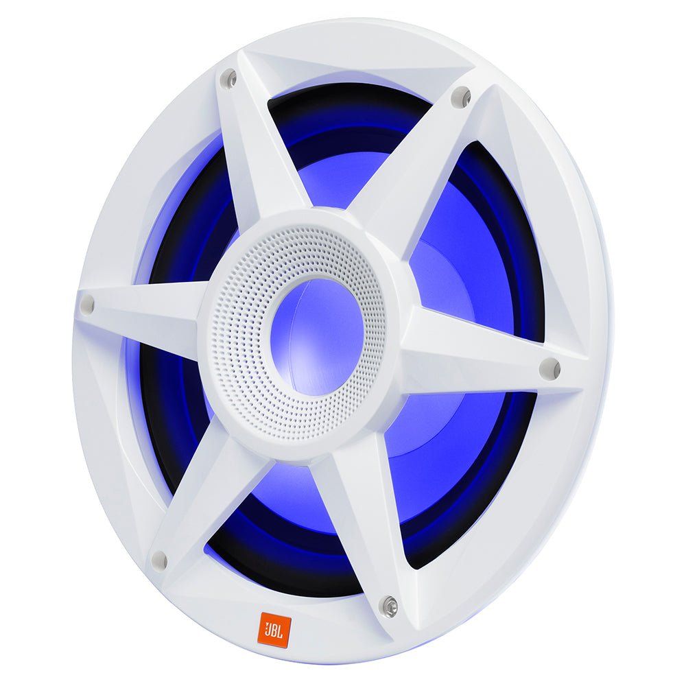 JBL 10&quot; Marine RGB Passive Subwoofer - White Stadium Series [STADIUMMW1000AM]