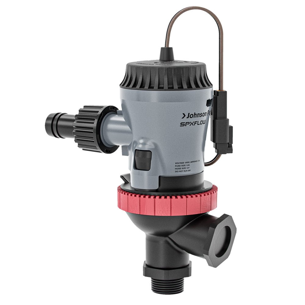 Johnson Pump Aqua O2 Twin Port 800 GPH Aerator Pump - Flex Mount - 12V [10 - 13650 - 01]