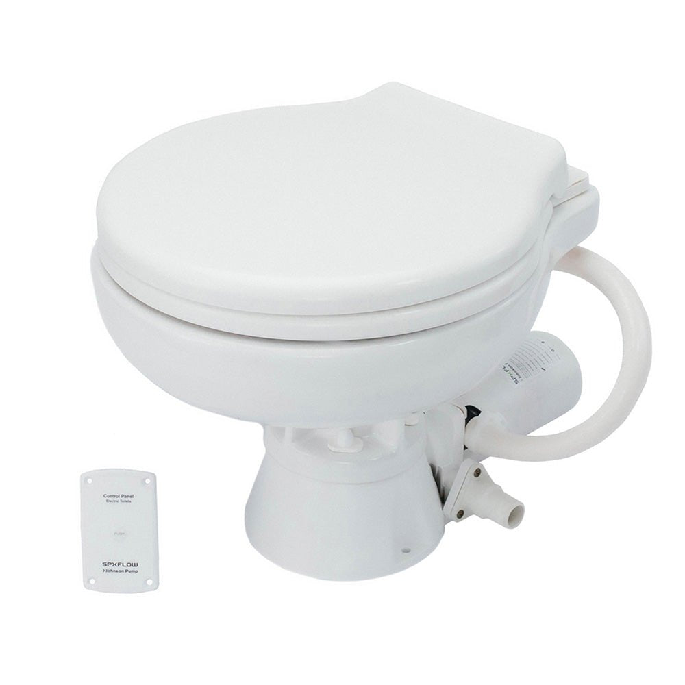 Johnson Pump AquaT Electric Marine Toilet - Super Compact - 12V [80 - 47626 - 01]