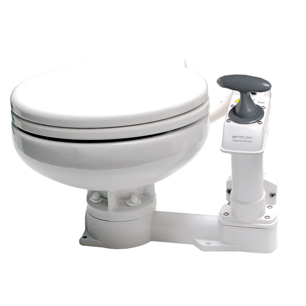 Johnson Pump AquaT Manual Marine Toilet - Super Compact [80 - 47625 - 01]