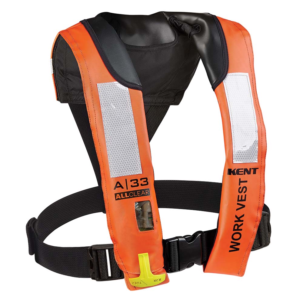 Kent A - 33 All Clear Auto Inflatable Work Vest [134402 - 200 - 004 - 21]